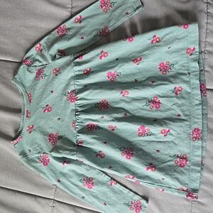 Carter's Toddler Girl 2T Long Sleeve Flower Dress